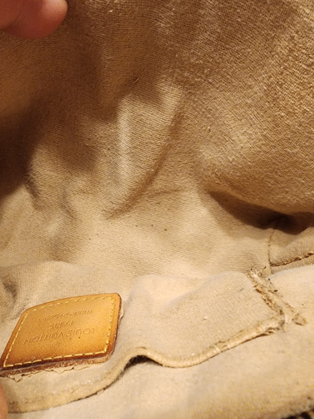 Louis Vuitton Brown Monogram Cosmetic Pouch Raw Interior - Picture 16 of 16